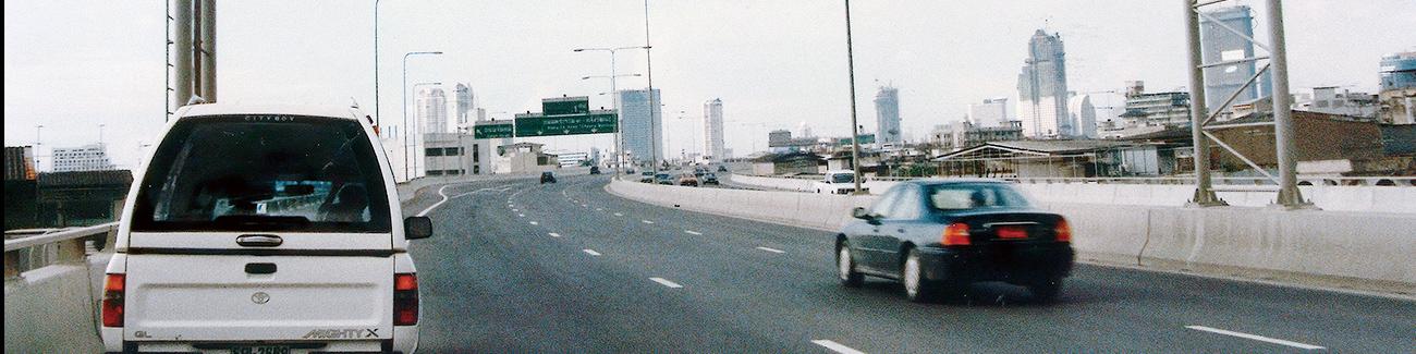 1993年在泰国第一个日本以外的交通控制系统