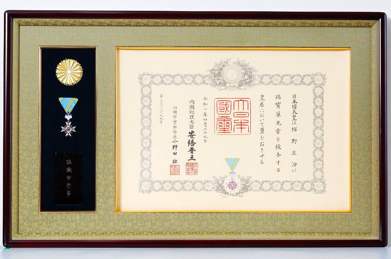 表彰证书的顺序神圣的宝藏,银色的光芒